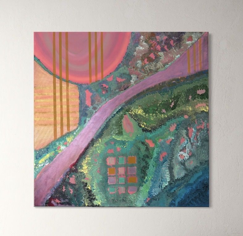 Dipinti: Acrylic Painting, Abstract 80x80 – Nuovo (secondo la descrizione) da Zürich venduto da alieacelina 1