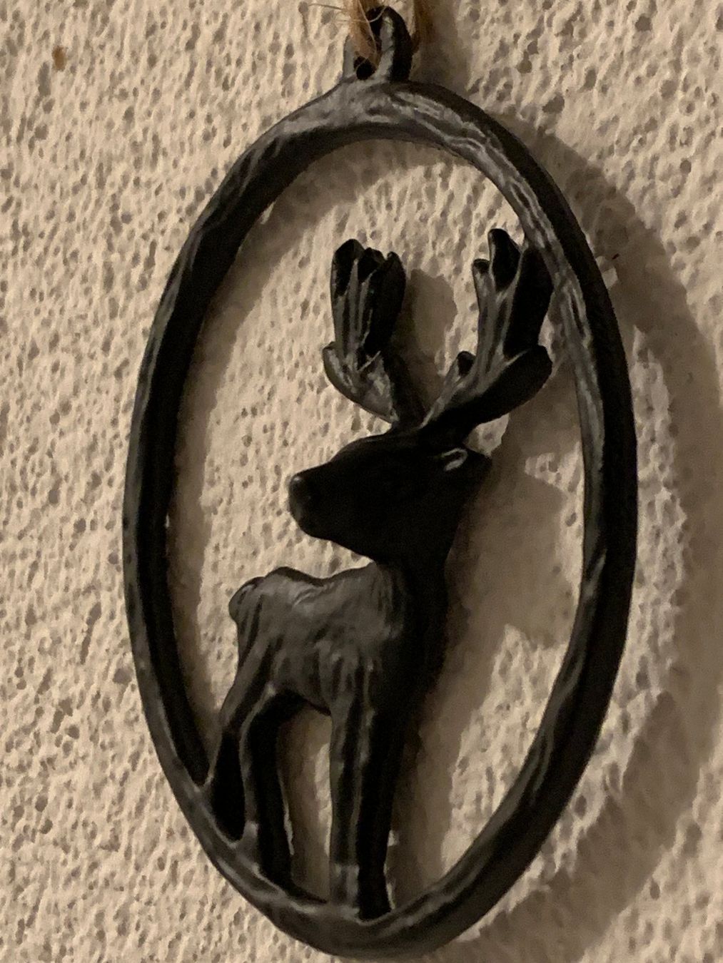 Alle Dekorationen: Rentier Hänger Metall schwarz Deko – Neu (gemäss Beschreibung) aus St. Gallen von Miousch 4