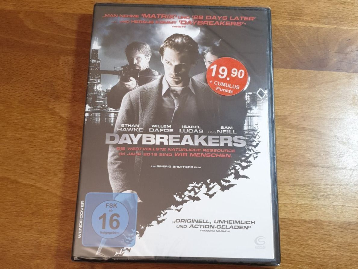 Tutti i DVDs: Daybreakers (2009) NEU OVP – Nuovo e nell'imballaggio originale da Pfungen venduto da Whitie