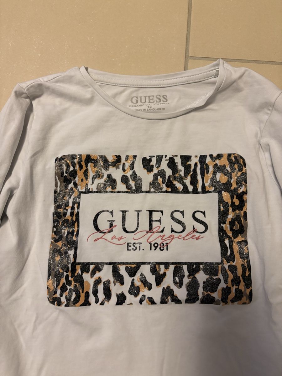 Guess Camicette, T-shirt & Top: GUESS Shirt, Top, Mädchen, Gr. 152, Langarm – Usato da Witterswil venduto da gandia05 1