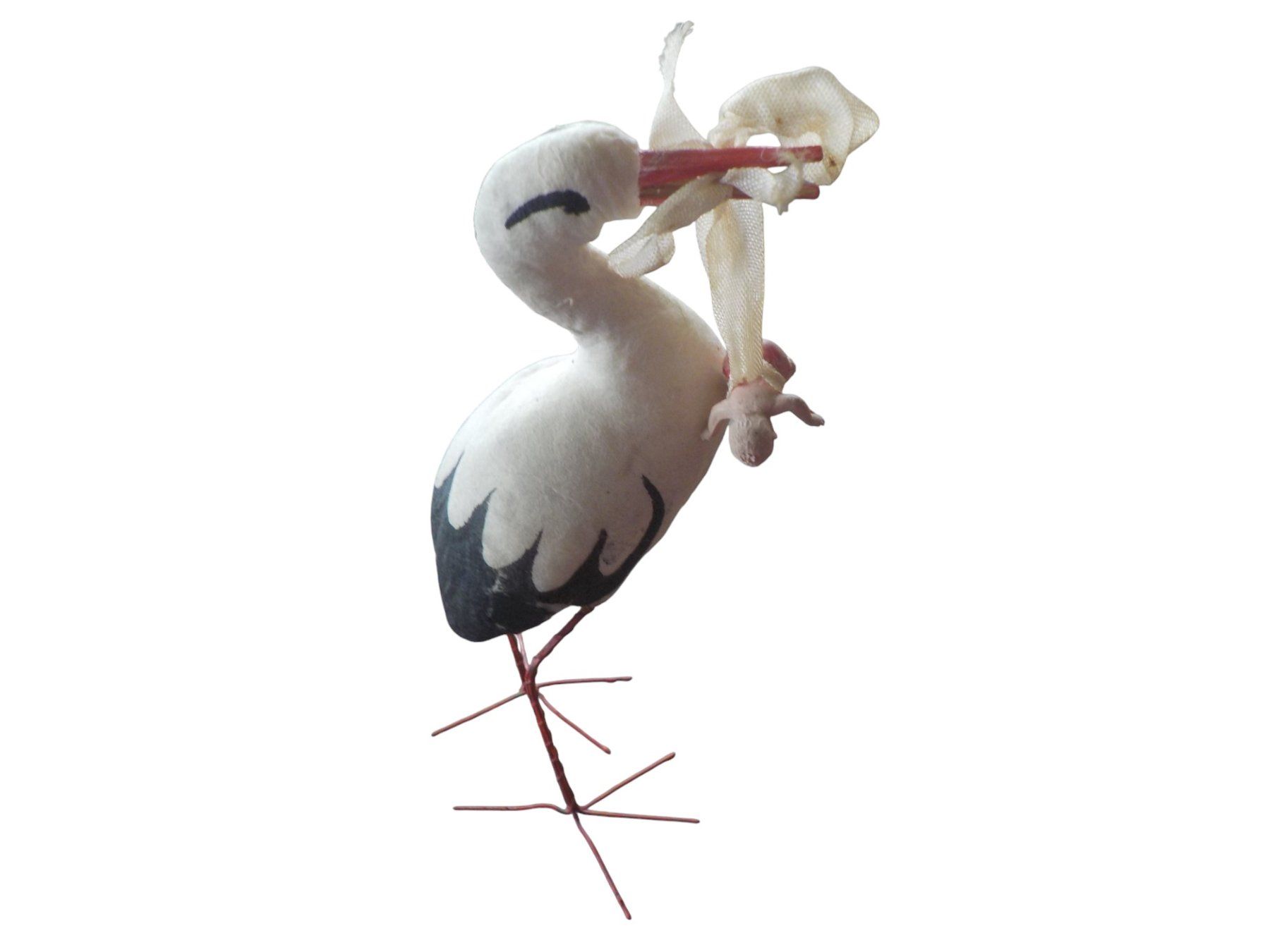 Tutte le decorazioni: Weihnachtsschmuck Storch Watte – Usato da Mörschwil venduto da antiksalon 2