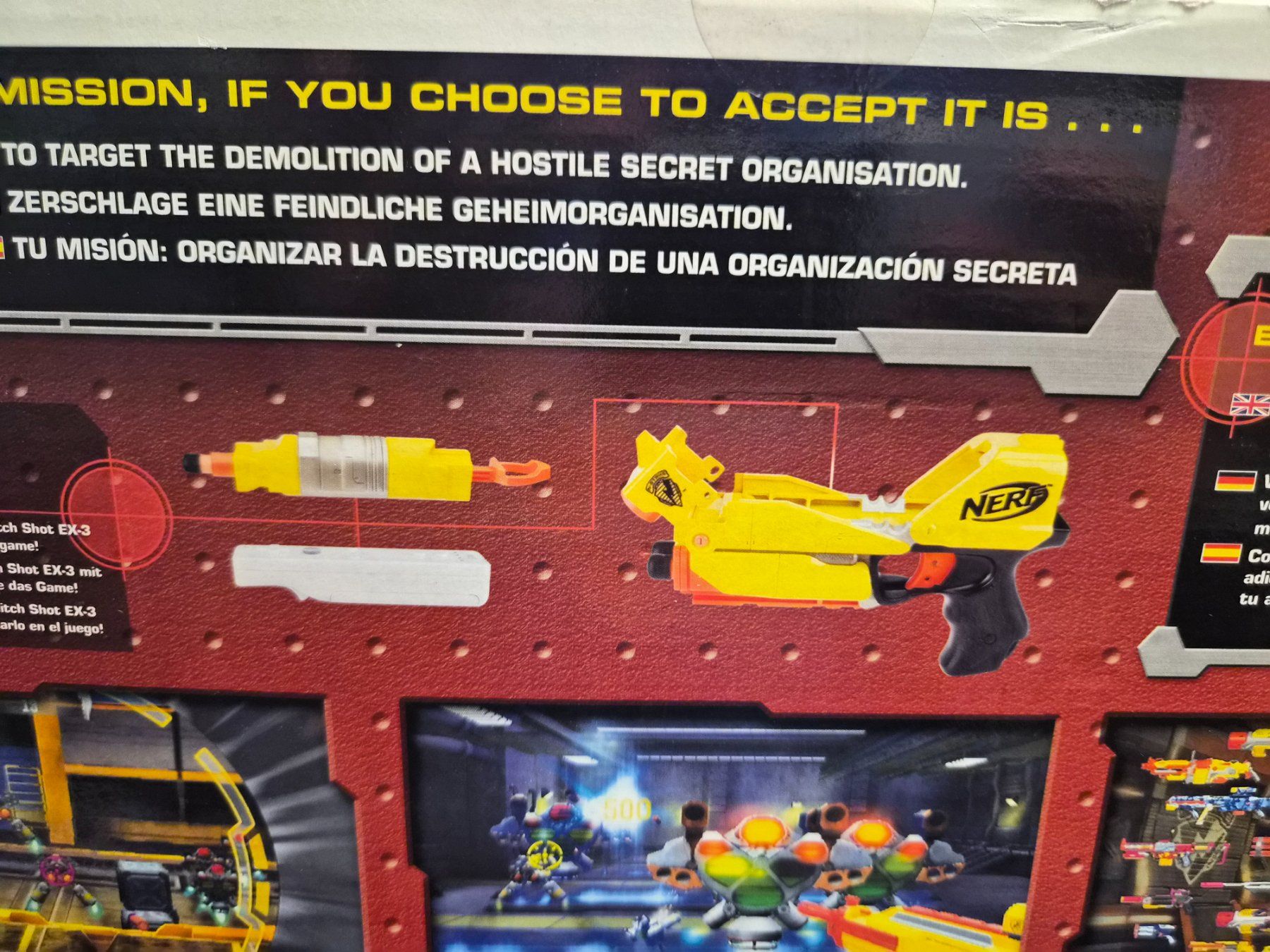 Nintendo Spiele: Nerf N-Strike Action Pack Video Game & Switch Shot EX-3 – Neu und originalverpackt aus Zürich von Joselito0 2