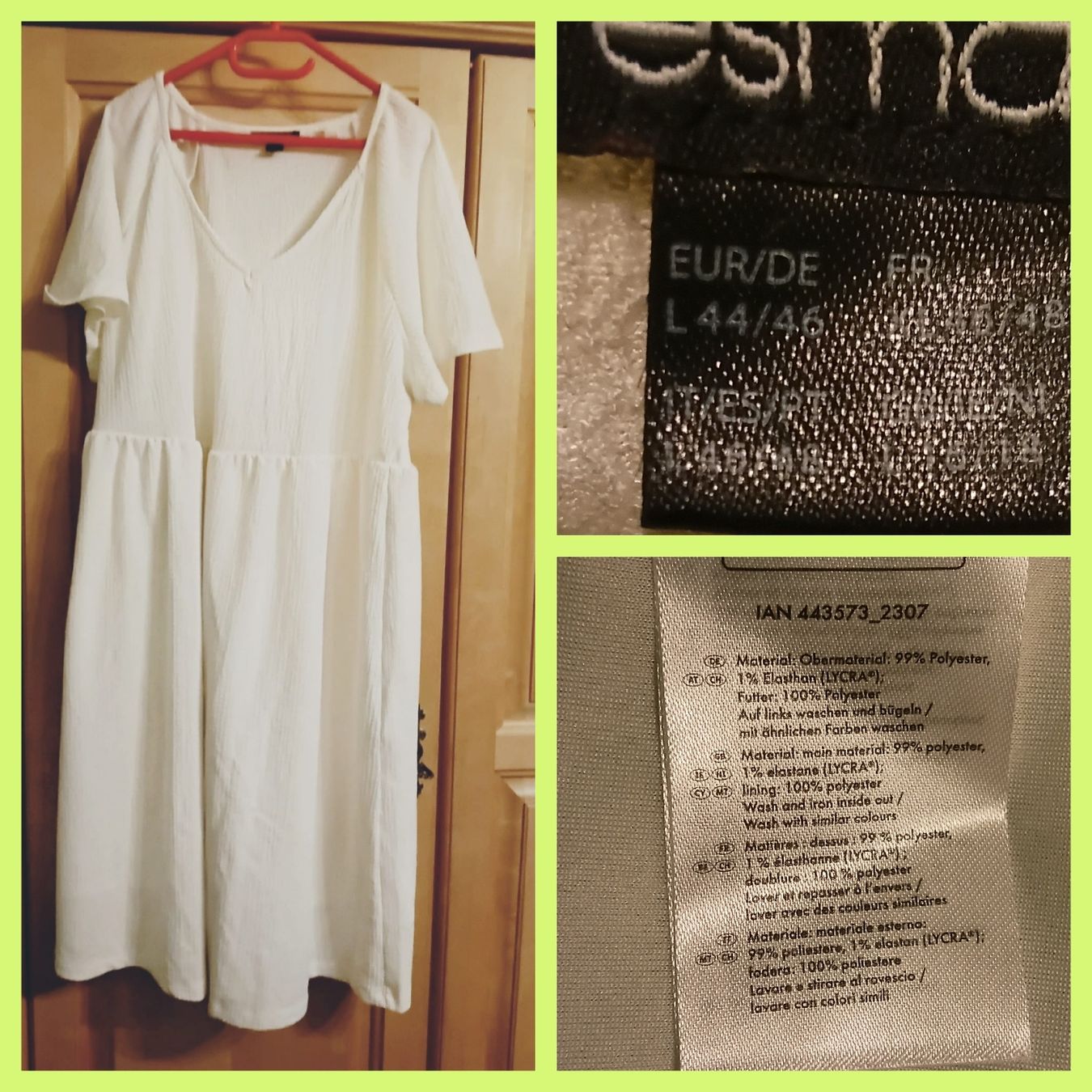 Vestiti: Sommerkleid 44/46 NEU – Nuovo (secondo la descrizione) da St.Gallen venduto da Kristal54