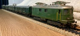 Märklin H0 RET 800 Re 4/4 I SBB CFF Schnellzug Blech 5tlg 50