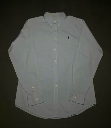 NEU Ralph Lauren Oxford Hemd Gr. S Hellblau