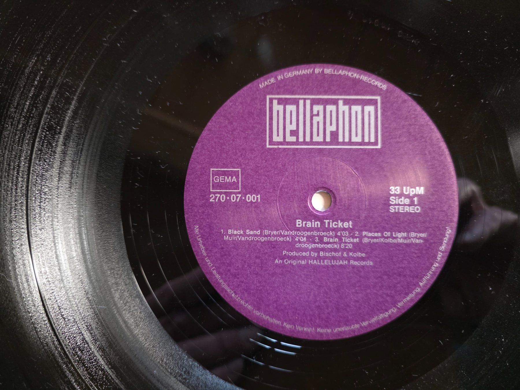 Dischi in vinile: Vinyl LP - Brainticket - Cottonwoodhill – Usato da Walterswil BE venduto da Lonitti 5