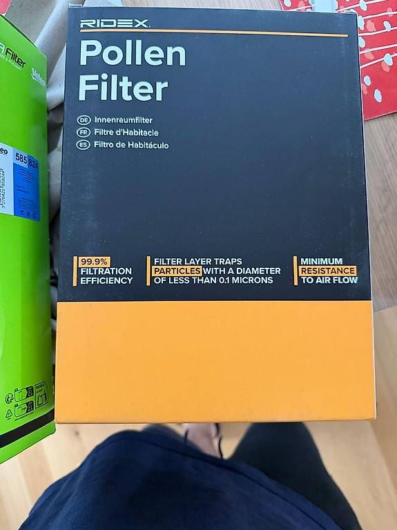 Tutti pezzi di ricambio auto: Innenraumfilter / Pollenfilter  Neu & originalverpackt – Usato da Ebikon venduto da rhyem82 3