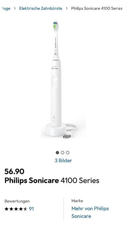 Cura dei denti: Philips sonicare 4100 Zahnbürste – Usato da Buochs venduto da ele_q7rh
