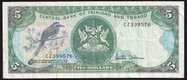 Trinidad und Tobago 5 Dollars 1985