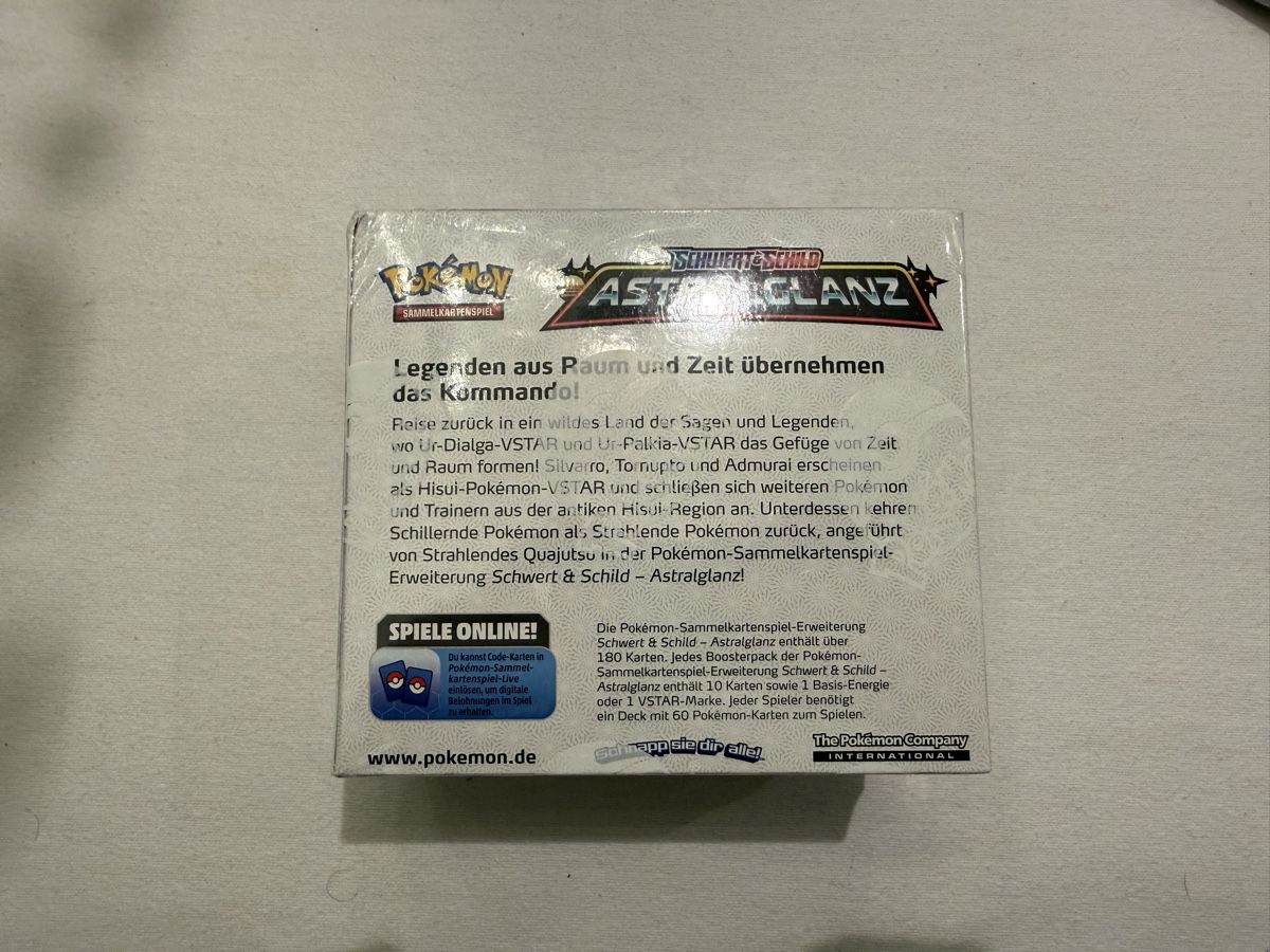Pokémon Carte collezionabili: Pokemon Display Astralglanz – Nuovo e nell'imballaggio originale da eglisau venduto da schmied1992 2