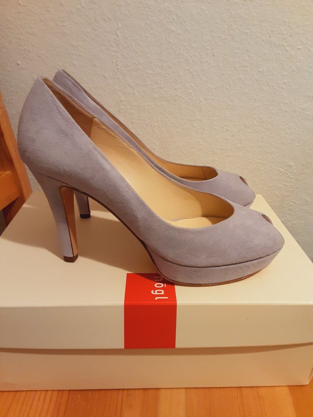 Högl Scarpe da donna: Högl Plateau Peep Toe Pumps – Nuovo e nell'imballaggio originale da Glattfelden venduto da Roman2504 5