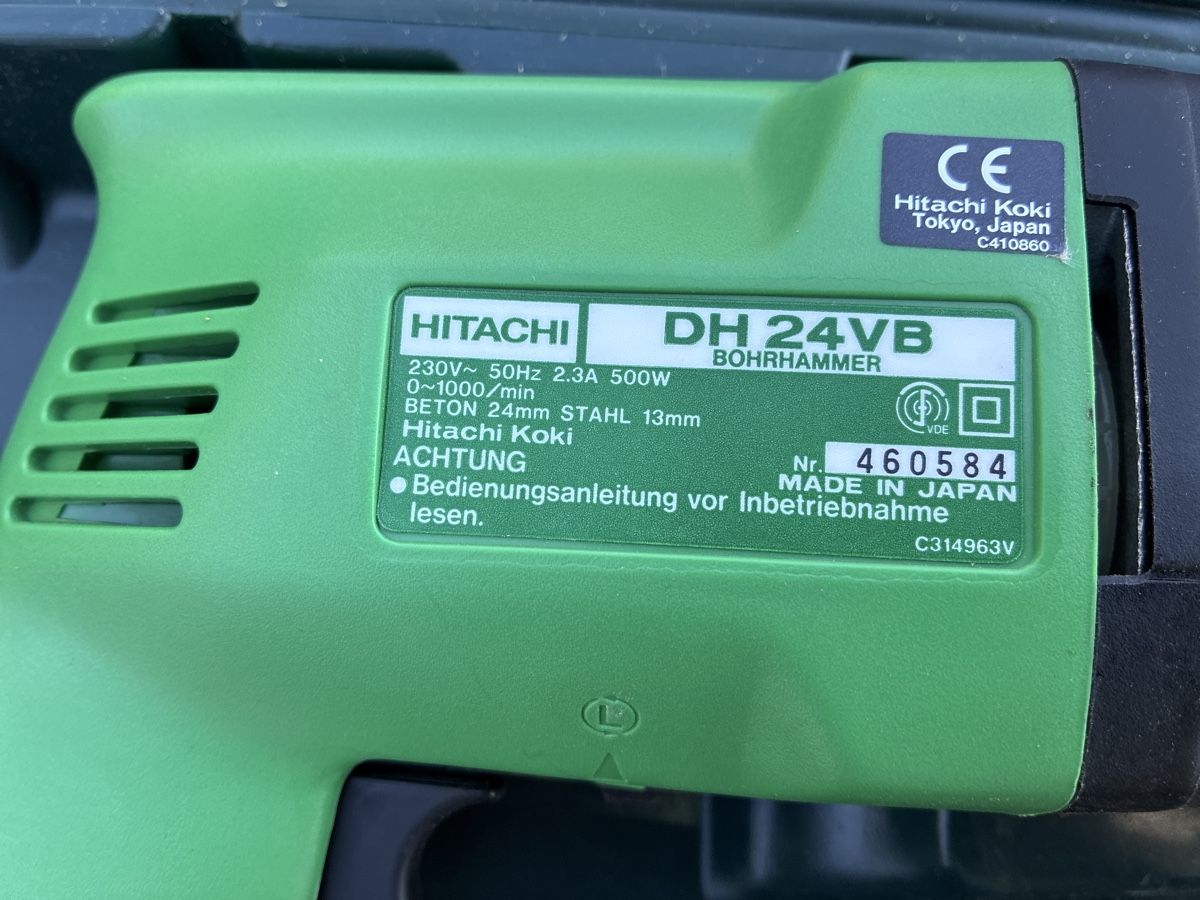 Hitachi Trapani: Bohrhammer Hitachi DH 24VB mit Koffer  – Usato da Zuzwil SG venduto da simbo11 3