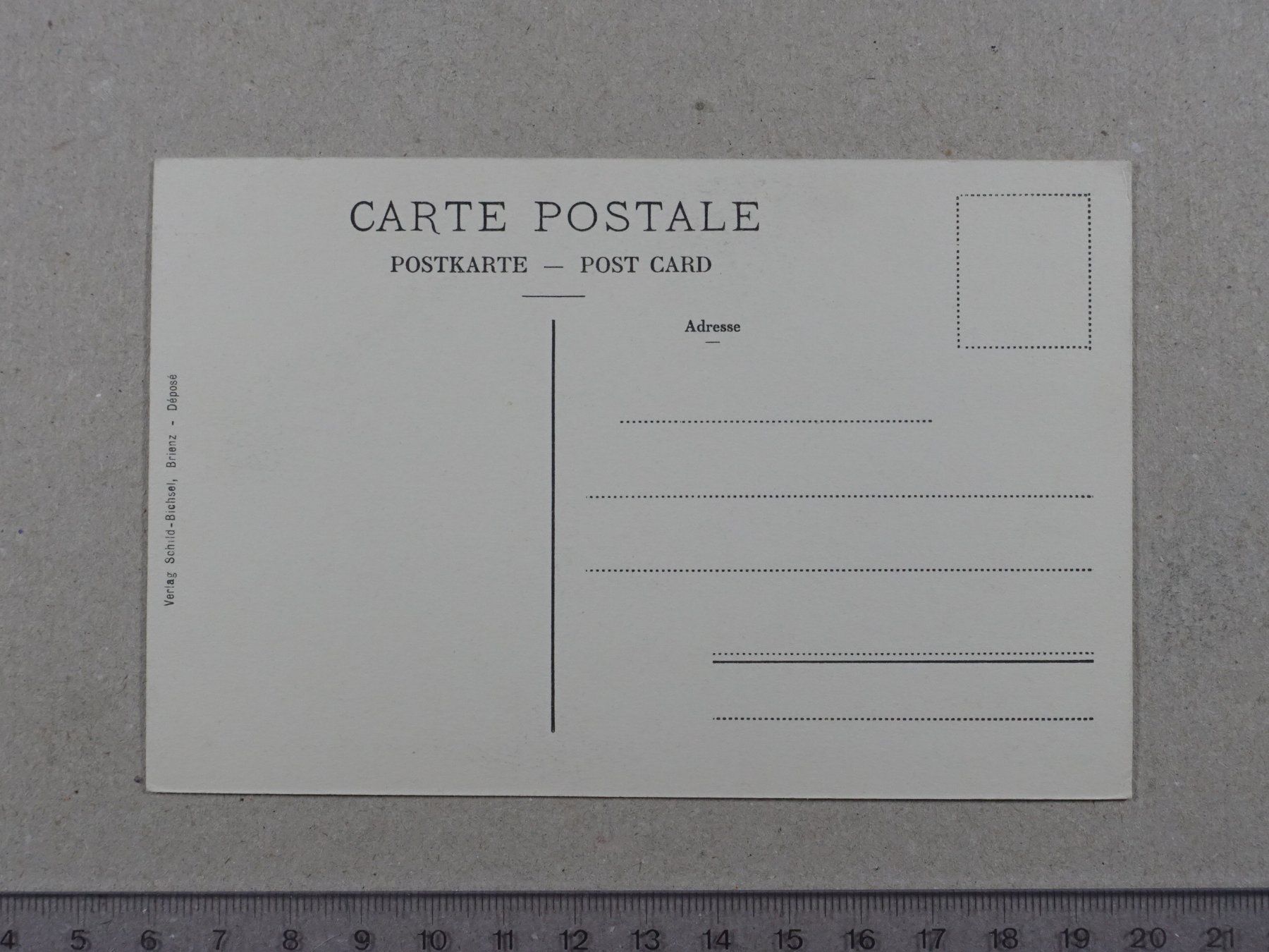 Cartoline postali: Meiringen, Reichenbachfall, Bern, Bach, Wasserfall – Usato da Lenzburg venduto da fh1 1