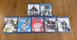 Lot 6 Stk PS 4 - Spiele