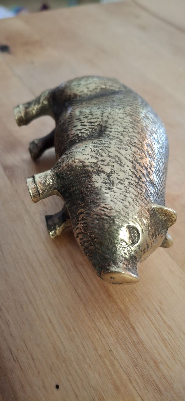 Statuette: Schweinfigur, Glücksschwein, Dekoration, Vintage – Usato da Brienz BE venduto da mondchatz1 9