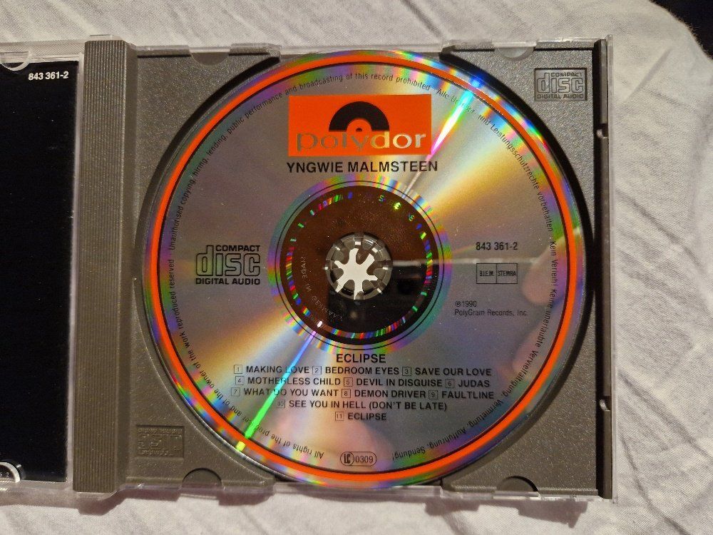 CD: Yngwie Malmsteen – Eclipse, Vergriffen! - a – Usato da Brittnau venduto da Zibu 2