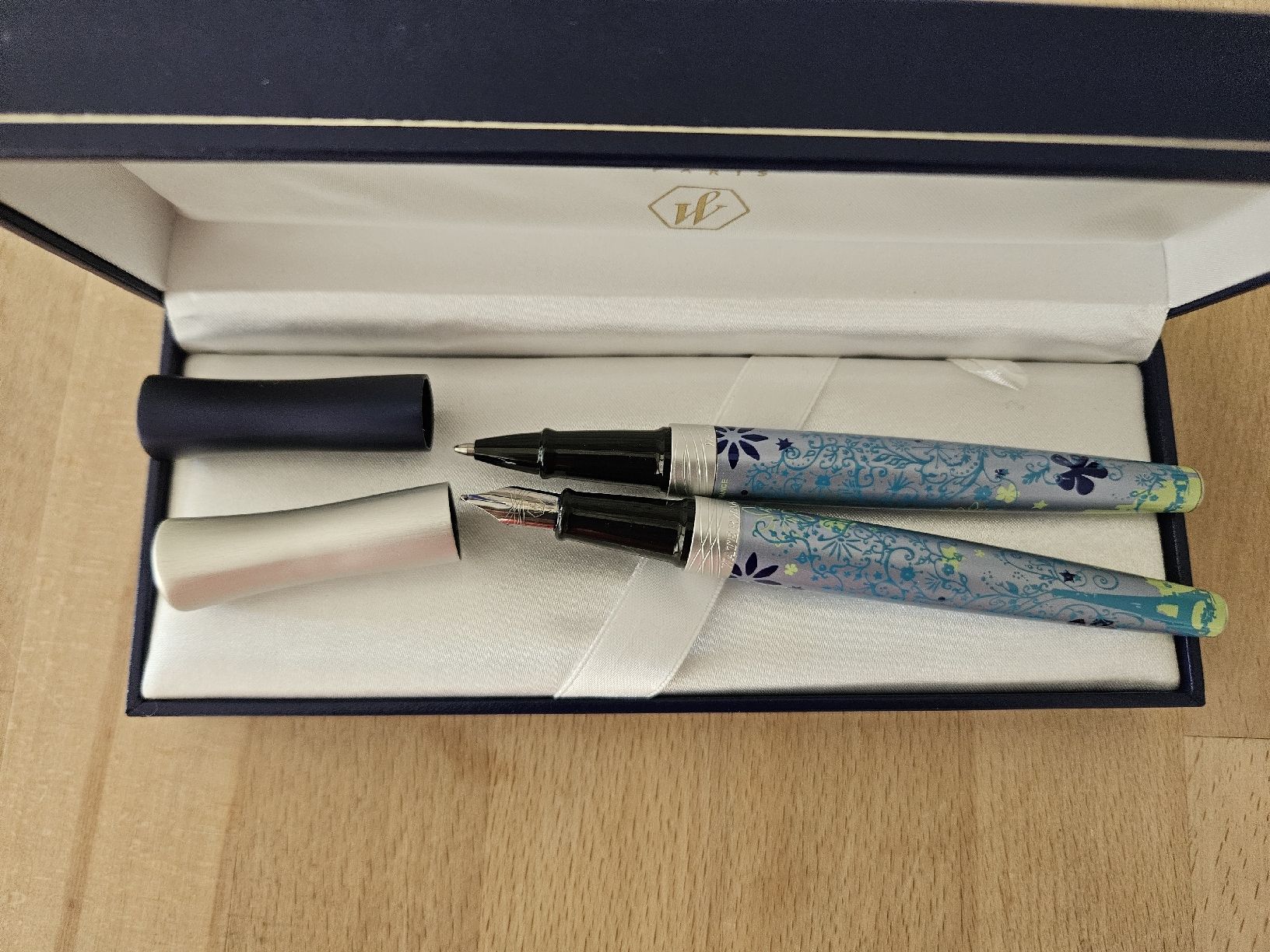 Waterman Penna & Evidenziatori: Waterman Schreibset mit Box – Usato da Wabern venduto da AnaBern 1