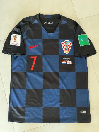 Kroatien WM Trikot 2018 - #7 Rakitic inklusive Matchdetail
