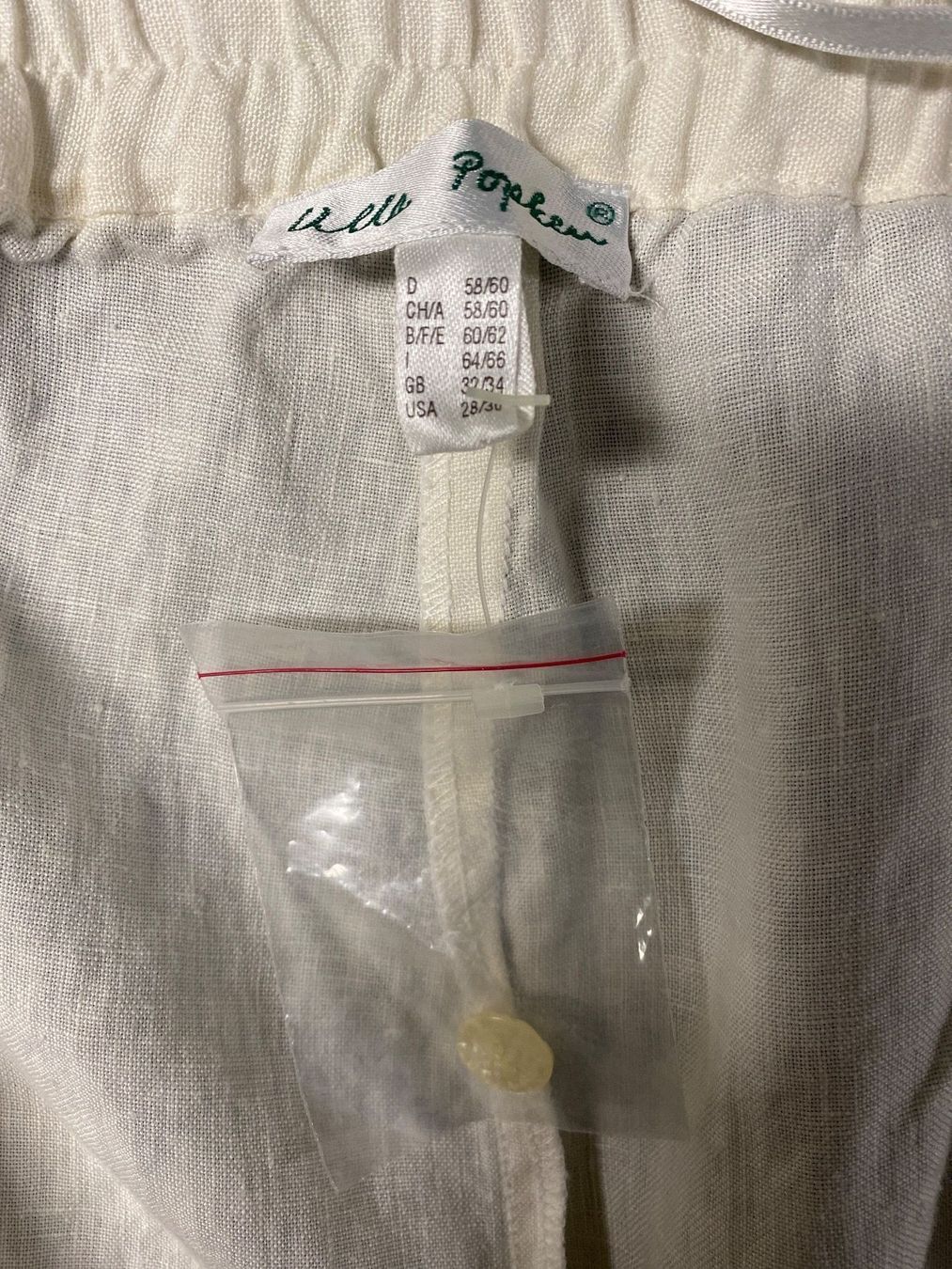 Ulla Popken Pantaloni: Ulla Popken Bermudas 58/60 100% Leinen  Neu – Nuovo (secondo la descrizione) da Biel-Benken BL venduto da PANORMUS 2