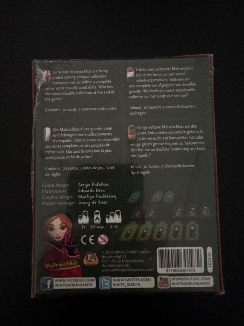 Giochi: Brettspiel Martryoshka – Nuovo e nell'imballaggio originale da Oberwil BL venduto da Ragnar89 1