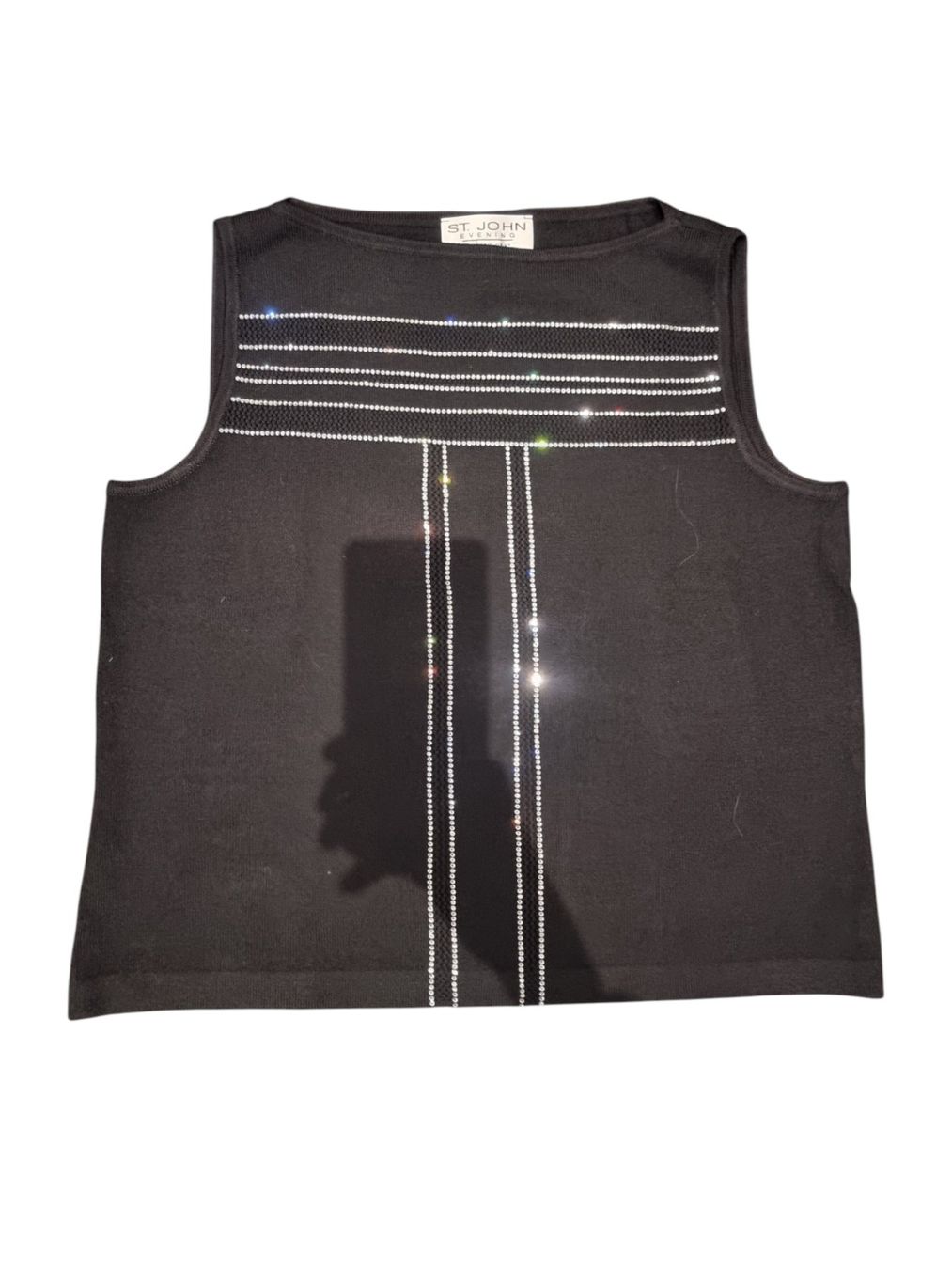 Top: St. John Top mit Strasssteine Neu/Vintage – Nuovo (secondo la descrizione) da Zürich venduto da ANU-AnimalsNeedUs