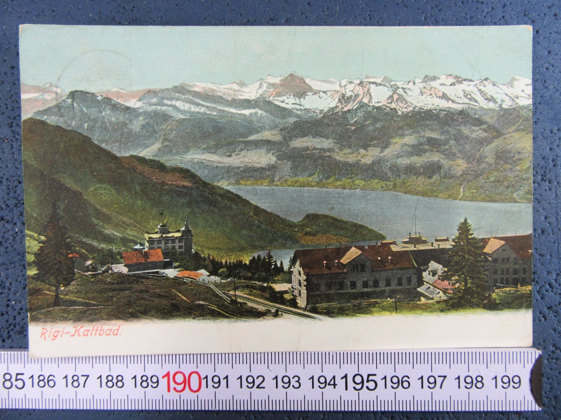 Cartoline postali: RIGI-KALTBAD 1908 LU AK HOTEL – Usato da Ettingen venduto da Hausi4711