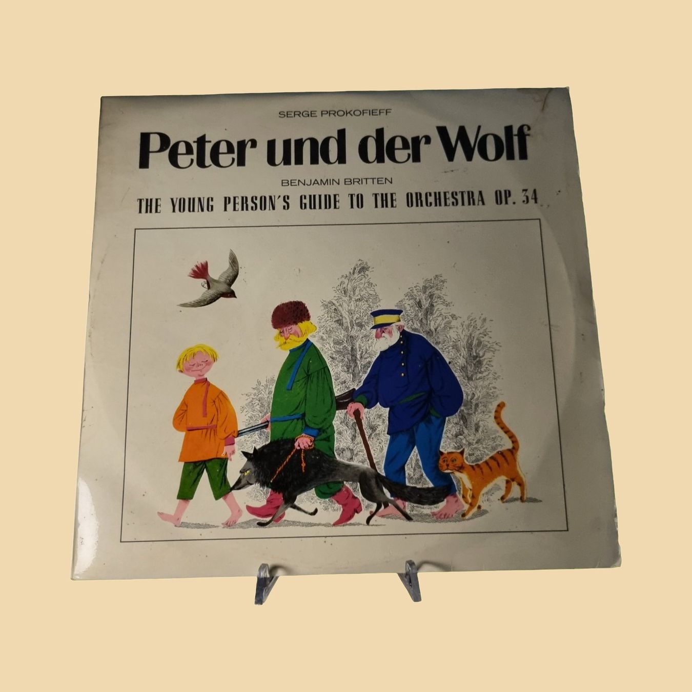Dischi in vinile: Serge Prokofieff - Peter Und Der Wolf – Usato da Lausanne 25 venduto da joef99