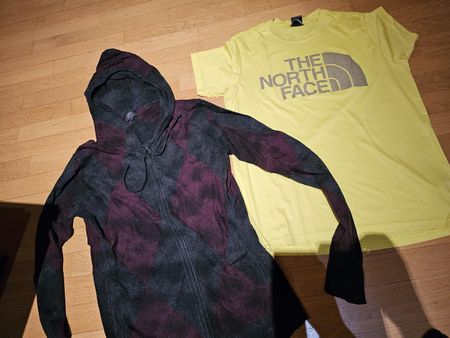 wunderschöne Jacke und the north Face Shirt gr.m