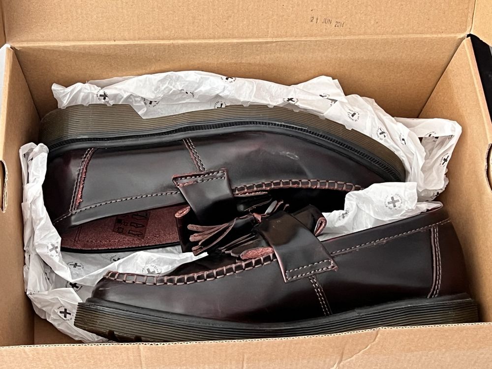 Dr. Martens Adrian loafers cherry red EU 39 UK6 | Kaufen auf Ricardo