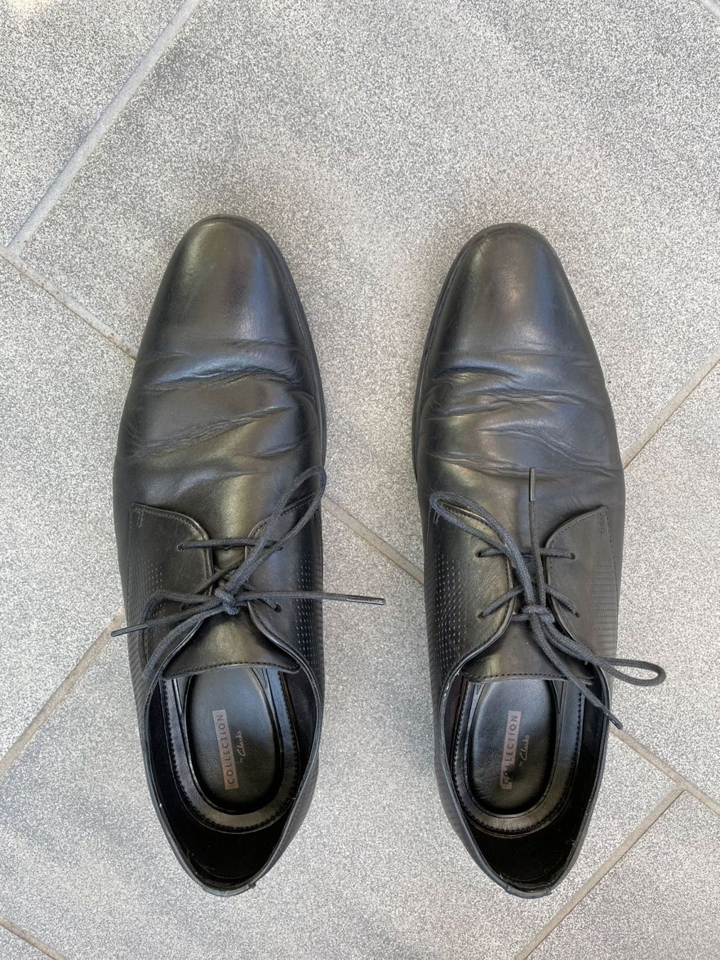 Clarks Chaussures hommes: Chaussures noires Clarks – D'occasion à OBERENGSTRINGEN par Lolo6316 1