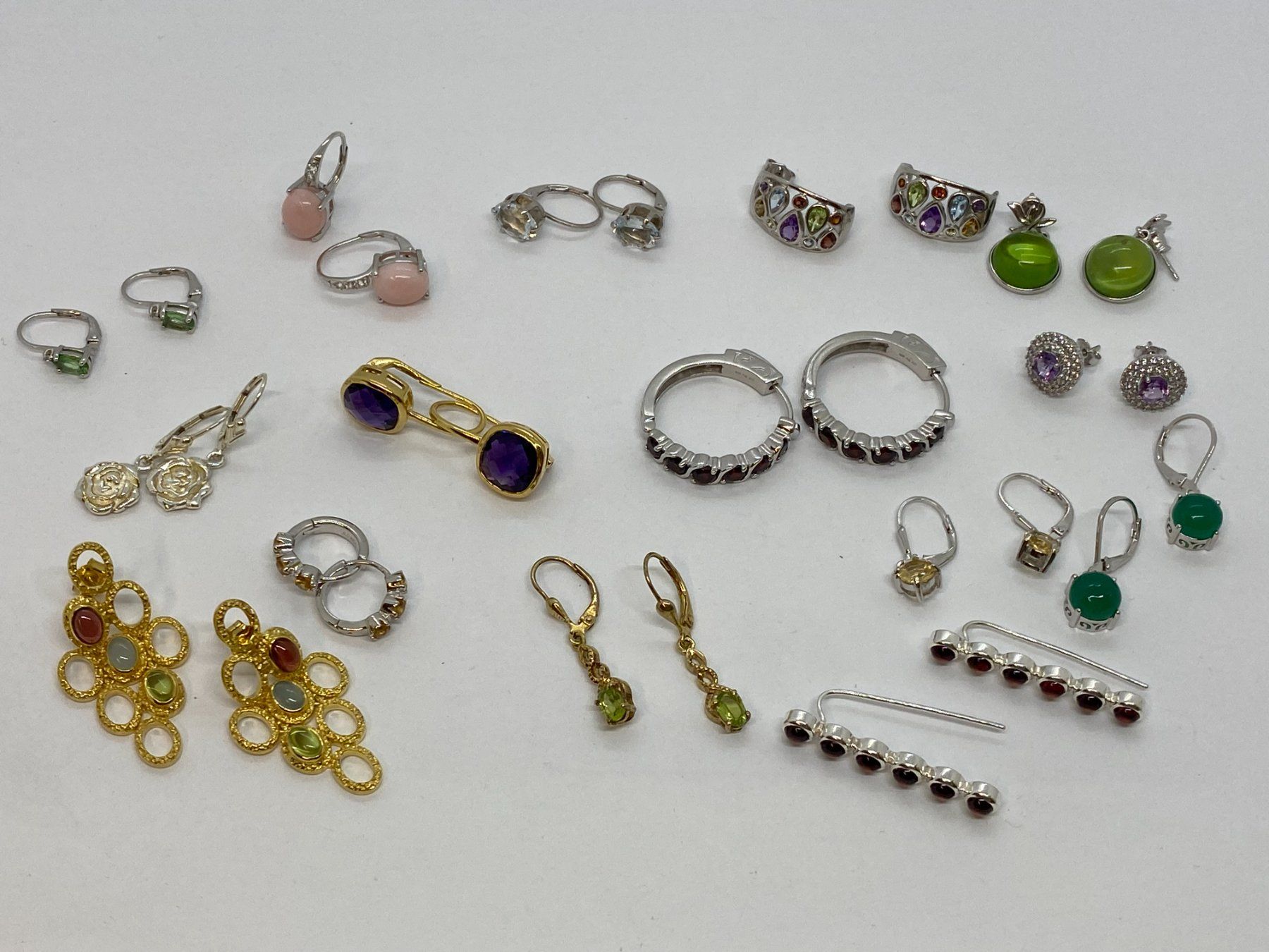 Altri gioielli: LOT Silber Ohrschmuck /i527 – Usato da Bern venduto da JMsoehne1987