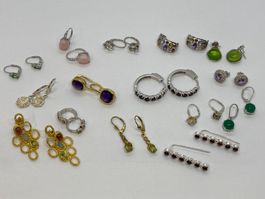 LOT Silber Ohrschmuck /i527