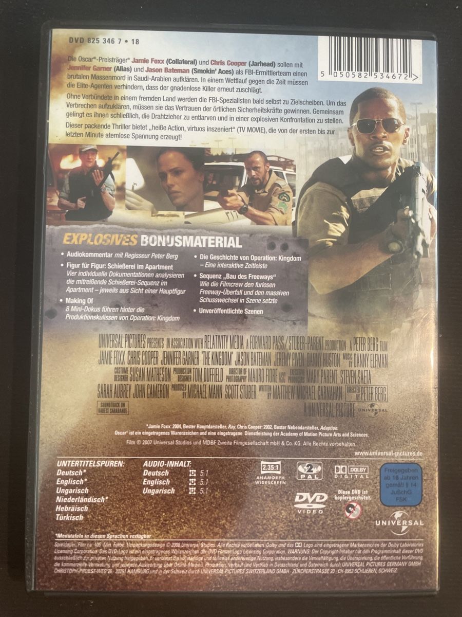 Tutti i DVDs: Operation Kingdom, Terror in Saudi Arabien – Usato da Winterthur venduto da machmaschine 1