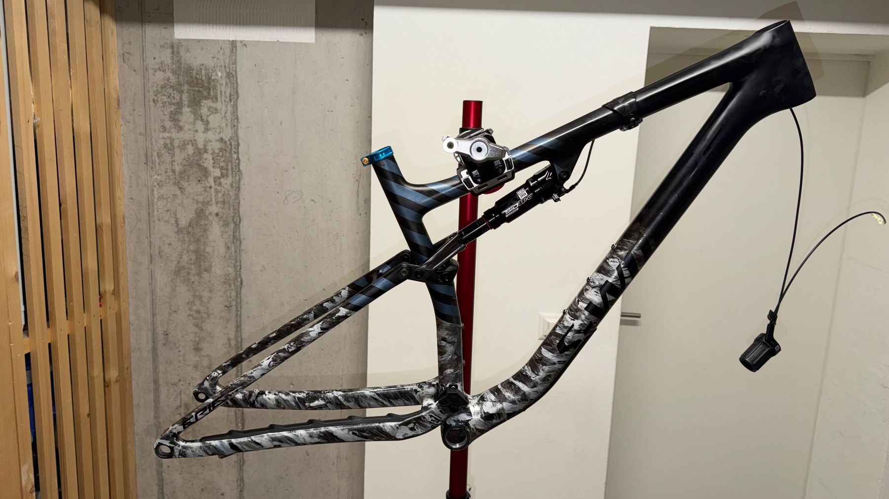Specialized Ersatzteile: S-Works Epic 7 Evo Rahmen, L, SID Ultimate Gabel, 3P Remote – Gebraucht aus Meilen von Andy2305
