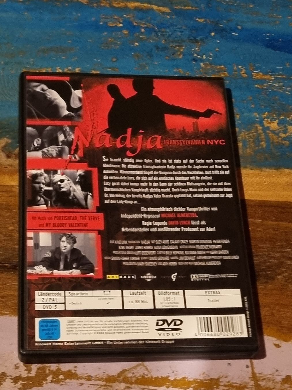 Tutti i DVDs: Nadja, DVD Horror Drama RAR – Usato da Winterthur venduto da Belzarek 1
