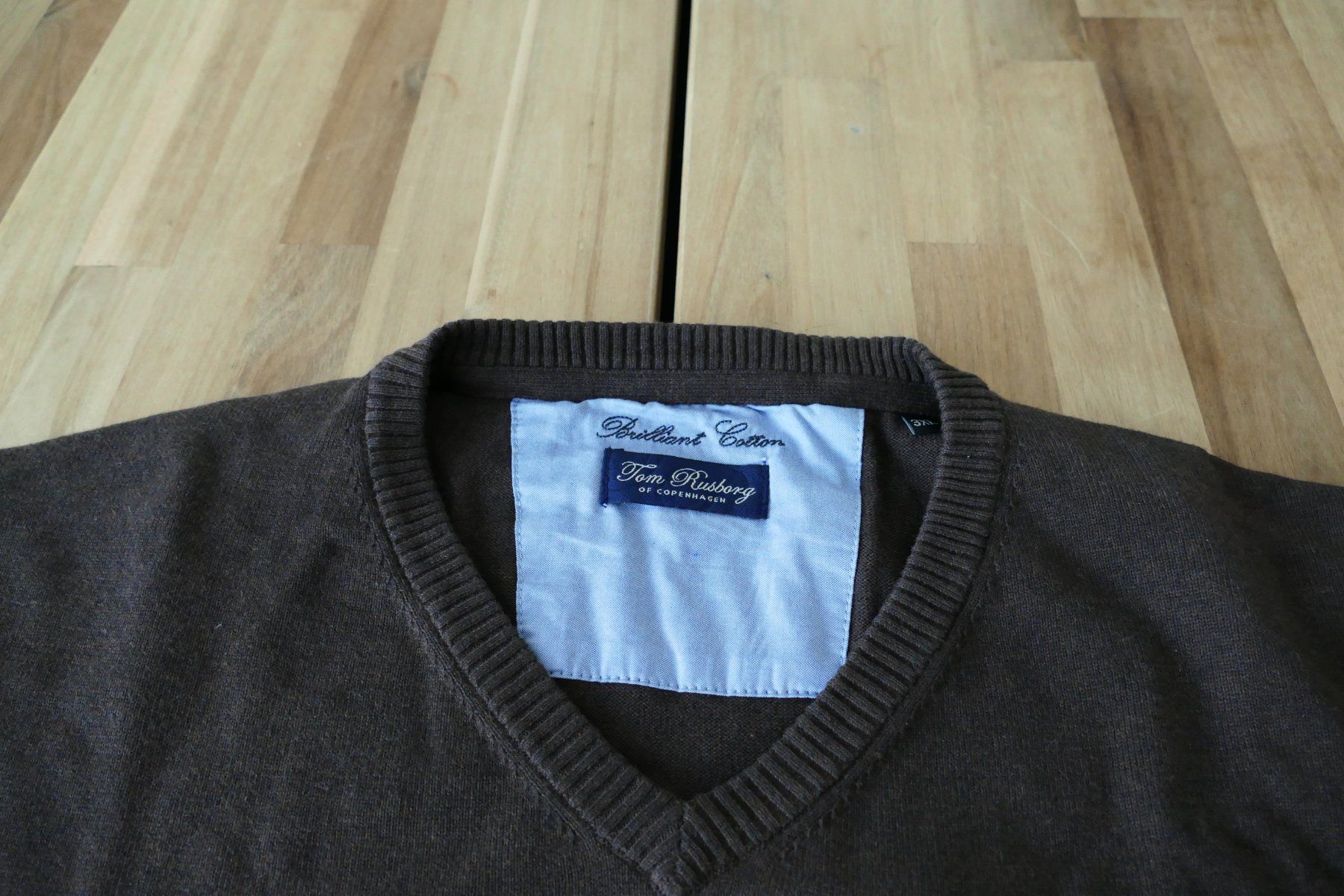 Maglioni & Felpe: Tom Rusborg Pullover, Top Zustand, 3XL, braun – Usato da Mumpf venduto da SeriousAG 1