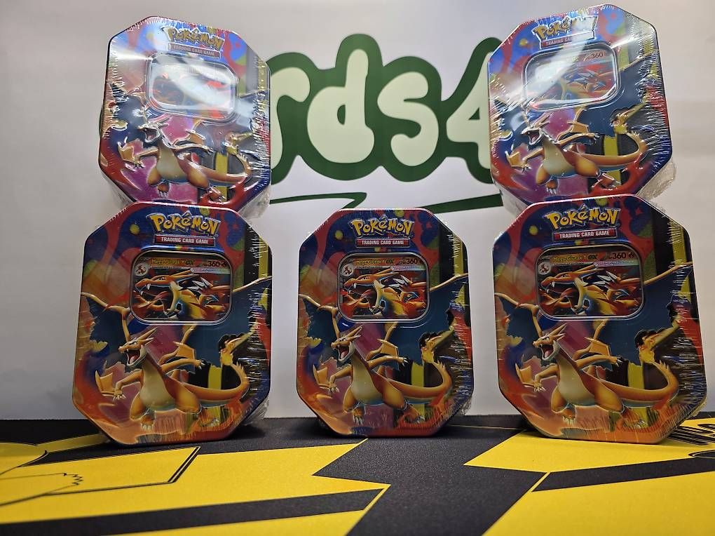 Pokémon Carte collezionabili: Pokemon Mega Glurak Y ex Tin-Box – Usato da Zwingen venduto da Cards4U 1