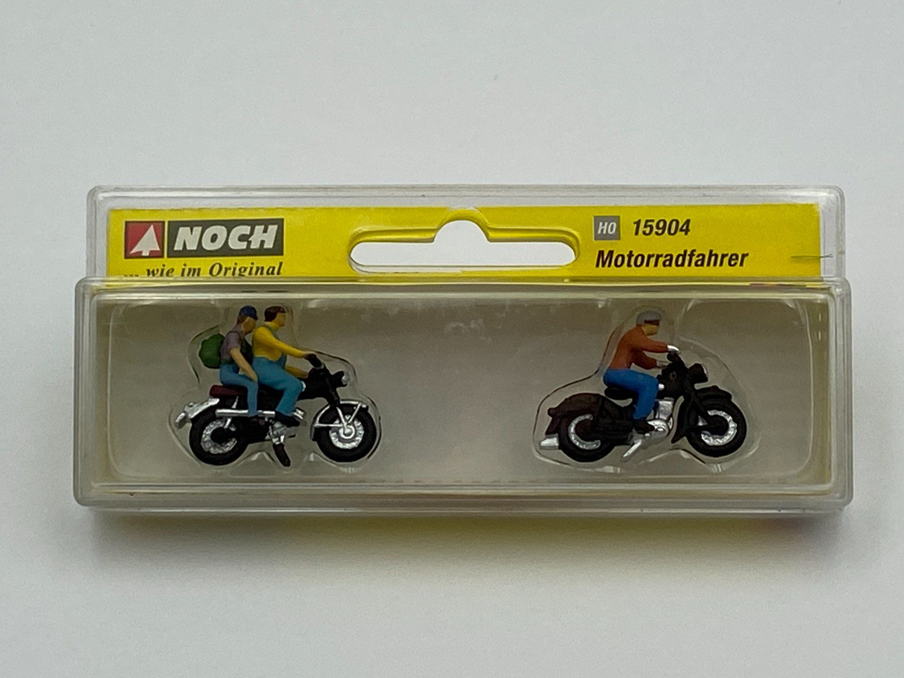 Noch Modellini di ferrovie: NOCH 15904 H0 Motorradfahrer – Nuovo e nell'imballaggio originale da Neukirch a.d. Thur venduto da MoBa-Artikel.ch 1