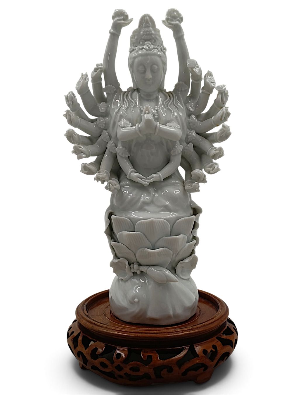 Figuren: Chinesische Blanc-de-Chine-Guanyin  – Gebraucht aus Hochfelden von Historium 1