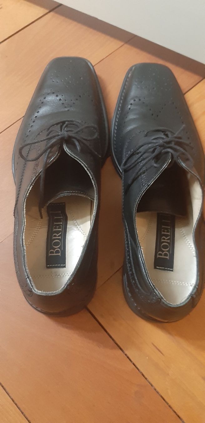 Herrenschuhe: Borelli elegante Schuhe LEDER Gr. 43 – Neu (gemäss Beschreibung) aus Zürich von Venecia25 2