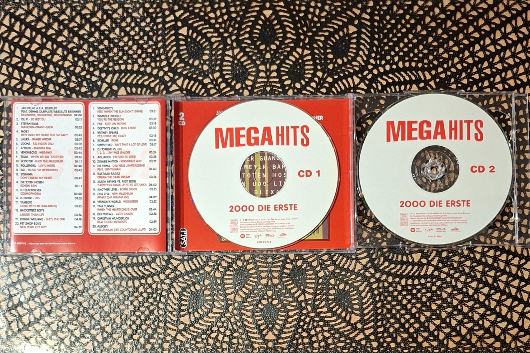 CD: Mega Hits 2000 Die Erste, Pop Hit Compilation Sampler 2000 – Usato da Schönenberg TG venduto da breiti12 2