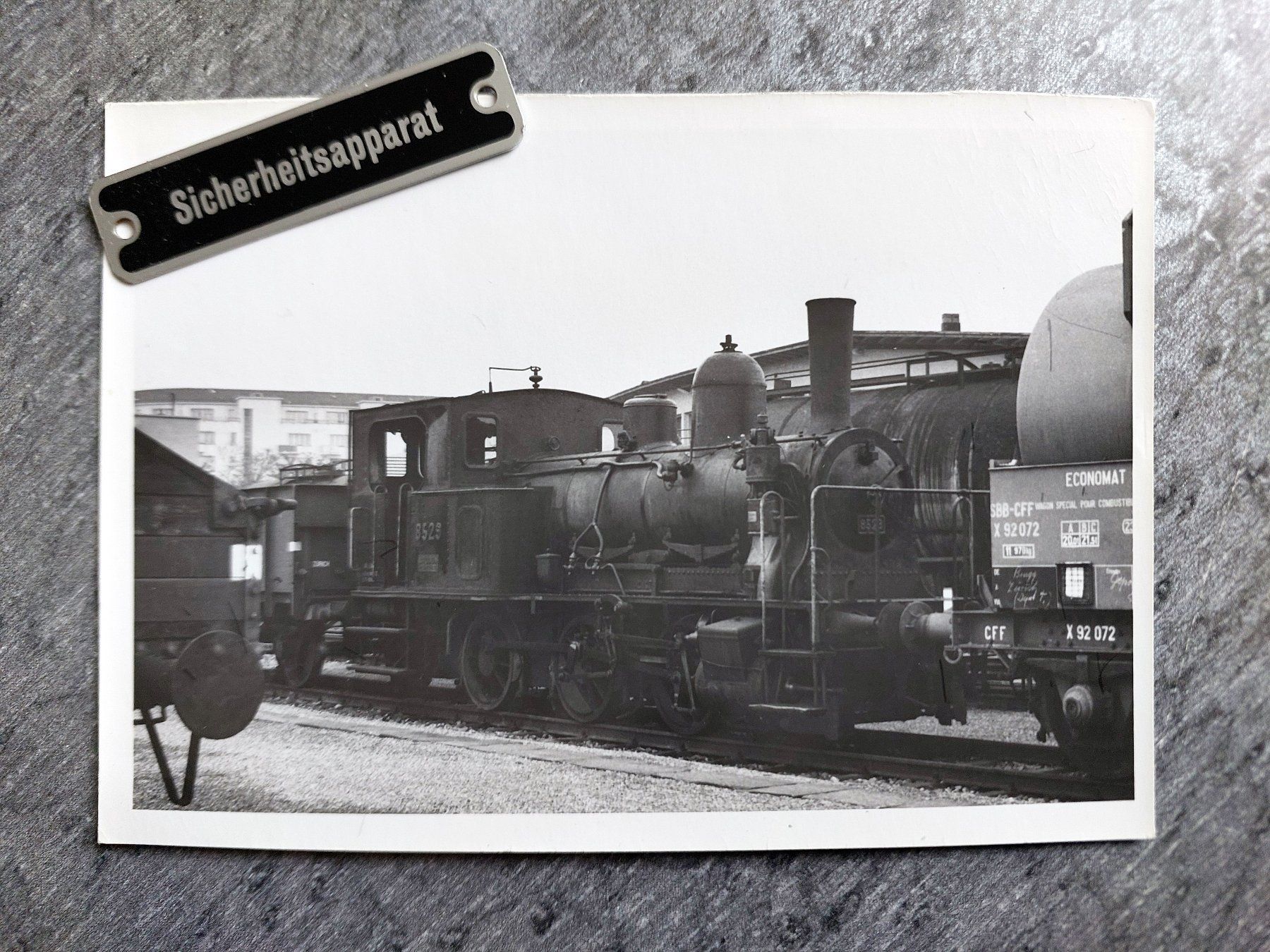 Cartoline postali: SBB Dampflok E 3/3 8529 "Tigerli" - Foto – Usato da Schönenwerd venduto da Steidi