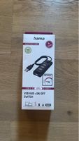 Neuer Hama USB-Hub mit 4 Ports und Schalter – USB 2.0
