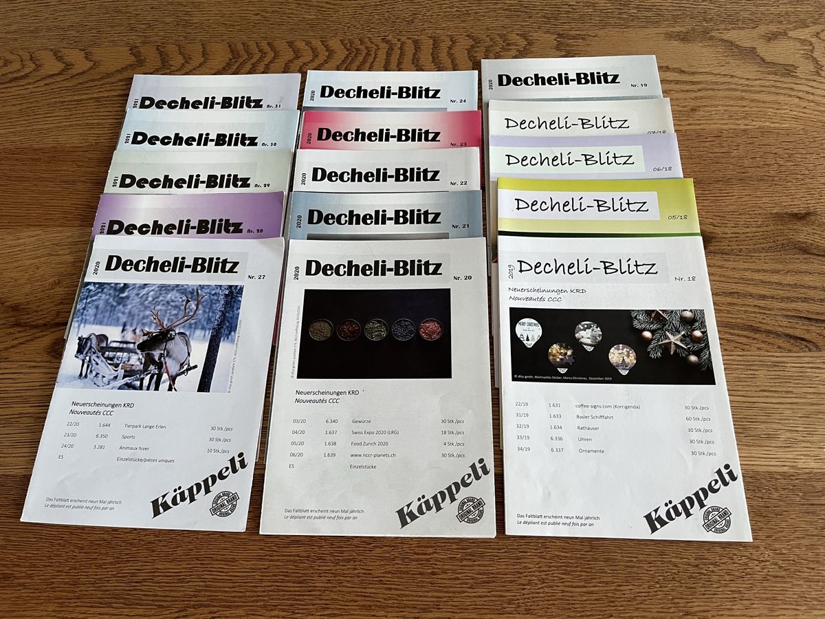 Coperchi dei cremini per caffè: Kaffeerahmdeckeli - Blitz – Nuovo (secondo la descrizione) da Schliern b. Köniz venduto da medion3098 1