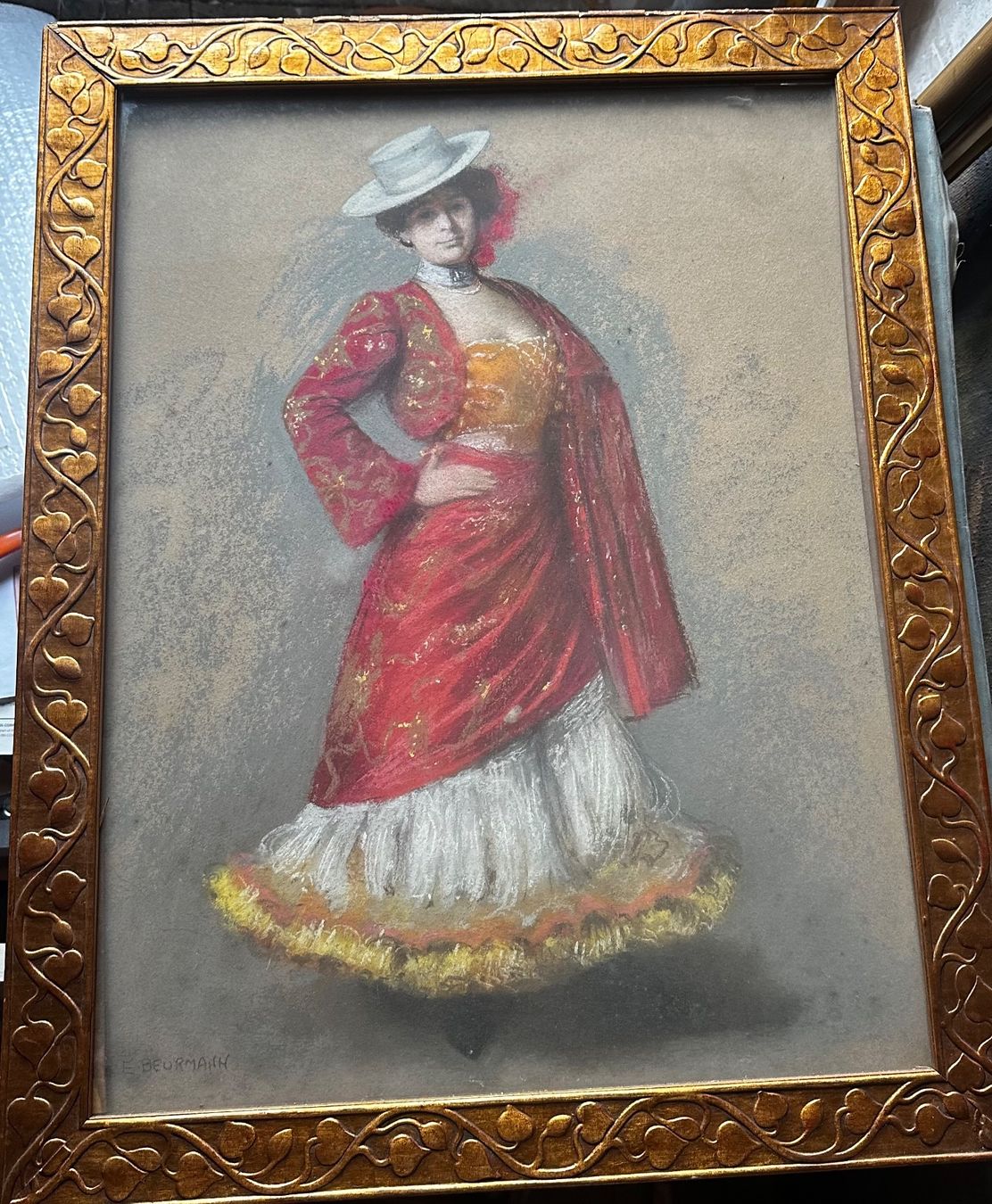 Dipinti: Flamenco Tänzerin (1906) – Usato da Grellingen venduto da luxuskunst