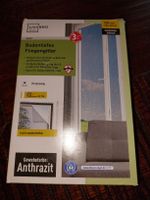 Bodentiefes Fliegengitter Anthrazit 130x220cm Neu