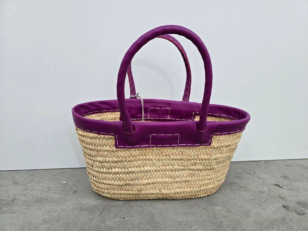 Altro per la casa: Korb: Shopper oval fuchsia-ANGEBOT – Nuovo (secondo la descrizione) da Romanshorn venduto da Rachacha 2