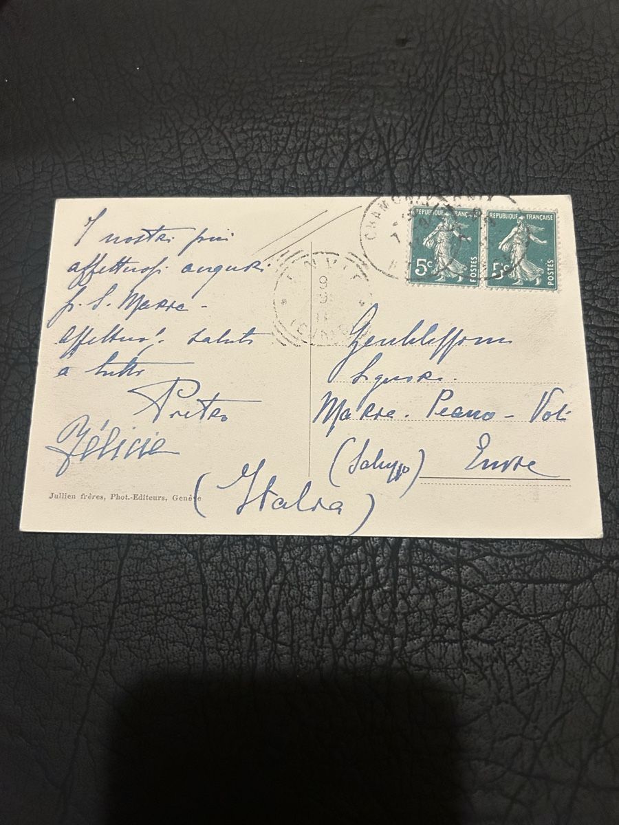Cartoline postali: Chamonix, Glacier des Bossons – Usato da Breganzona venduto da Milesbo 1