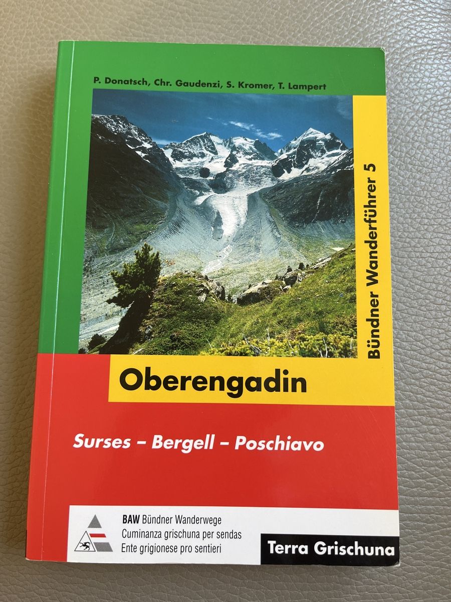Libri: Wanderführer 5: Oberengadin – Nuovo (secondo la descrizione) da Weesen venduto da Engadinerin