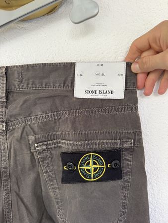 Pantalon Stone Island type SL brun taille W33 L34